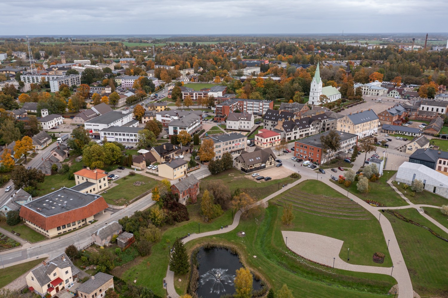 Aerial view of Mentor, OH — Fire Protection Solutions service area