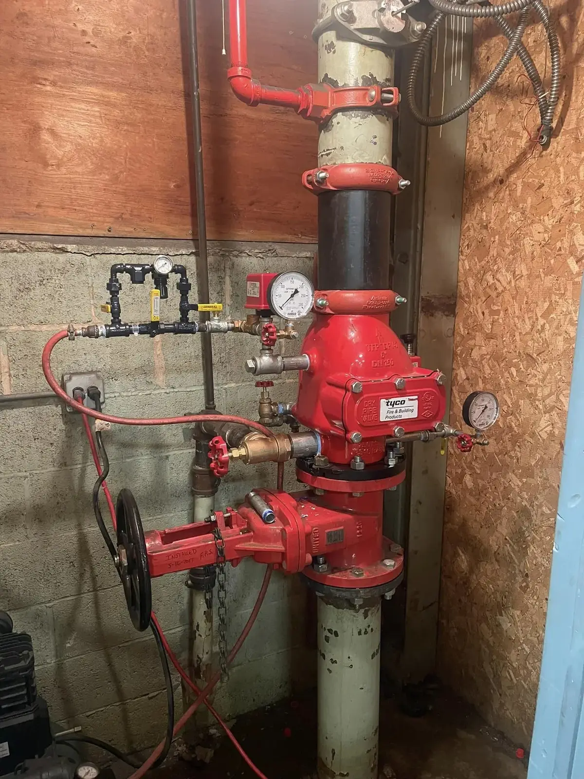 Fire protection work by Fire Protection Solutions in Northeast Ohio