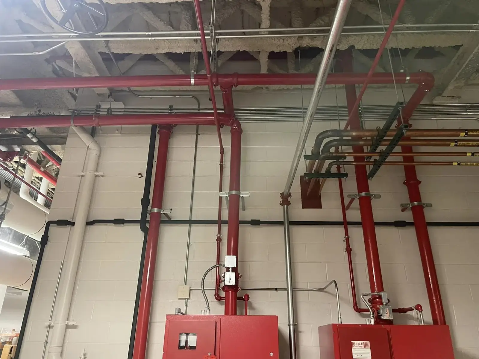Fire protection work by Fire Protection Solutions in Northeast Ohio
