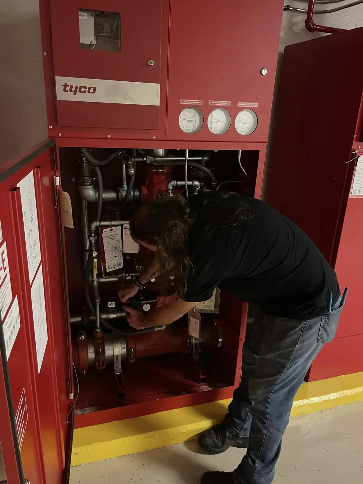 Fire protection work by Fire Protection Solutions in Northeast Ohio